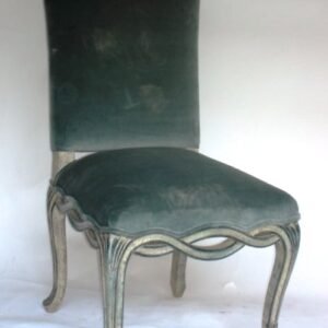 UNF-SP-290- Ribbon Side Chair in painted Finish as shown 1 Showroom Sample + S O L D+