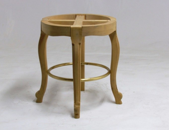 UNF-SP-56 Queen Anne Counter stool Base 1-2 in stock $75 each in stoc