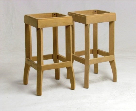 UNF-SP-49- A pair of Bar Stool Bases $ 90 for 2