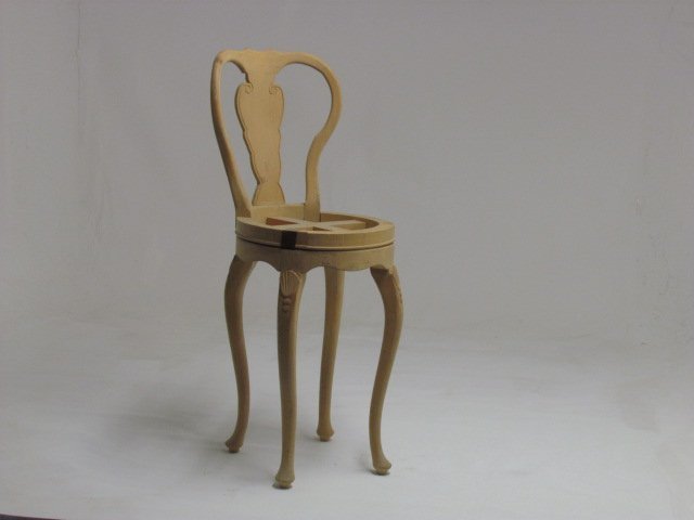 UNF-SP-26 Queen Anne Bar Stool -1 in stock $95 ( without Ring and Swivel)