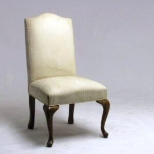 UNF-SP-141 Queen Ann Side Chair Upholstered as Shown 1 in stock $ 35