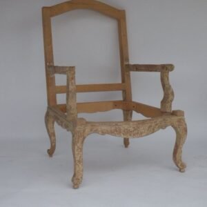 UNF-SP-712 Louis XV Bergere  2 unfinished Bergeres in stock   $115 each