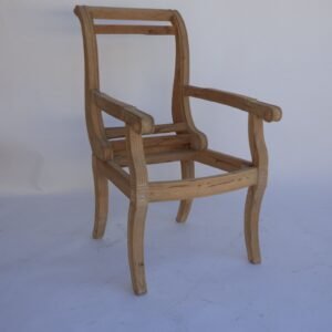 UNF-SP-163 Regency Arm Chair 4 In Stock as is $ 80 Each-or Sold as is set of 4 arm chairs $25 each = $100 for 4 chairs As is--- they all need some glue and clamp work
