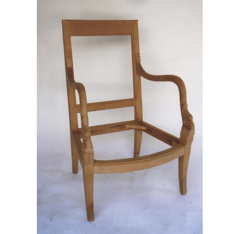 UNF-SP-707 Empire Arm Chairs only 1  in  stock Italian import  Beech wood   September  2021 - $98 Each