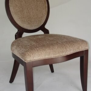 UNF-SP-350- 22W 25D 37H-Oval  Back X  In Dark Mahogany finish as  shown  SOLD